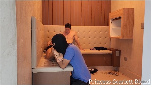Lytta Queen and Hotwife - Princess Scarlet Blond - CUCKOLD CUM LICK EP