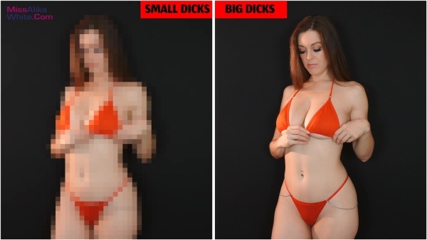 Miss Alika White - Small Dicks Get Pixels