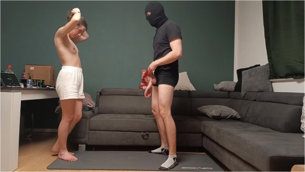 GermanBallsBusted - Latizia  - Girl ignores me and Ballbust me with Bare feet