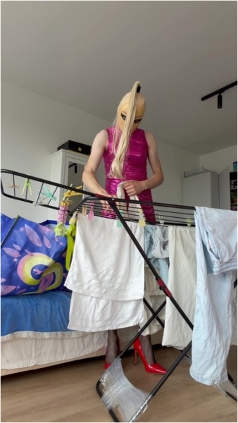 God Slavena - Real sissy life Tiding and housecleaning Homeworks - sissy Lulu and Slavena