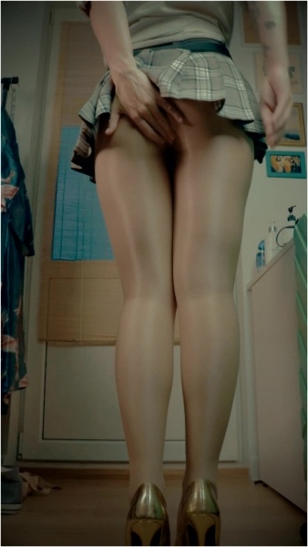 FeetFunDoll - Four glossy pantyhose
