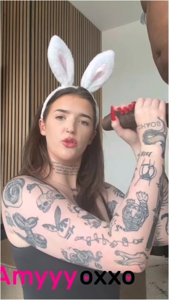 amyyyoxxo - Snow bunny loves BBC and hates Pindick white boys