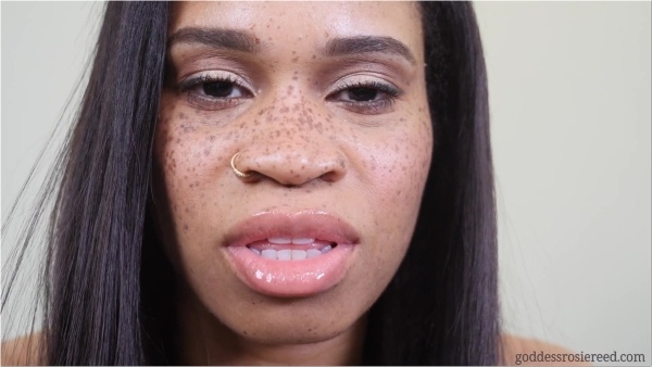 Dick Melting Lips - Ebony Domme Goddess Rosie Reed