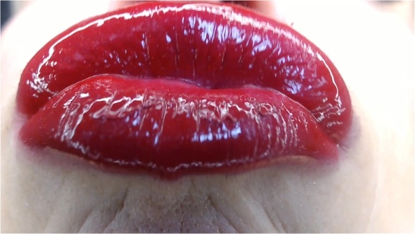Petite Mercy - Big Pouty Red Lips