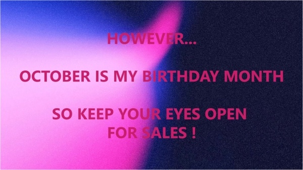 Imilia Audley - OCTOBER 2025 NOTICE