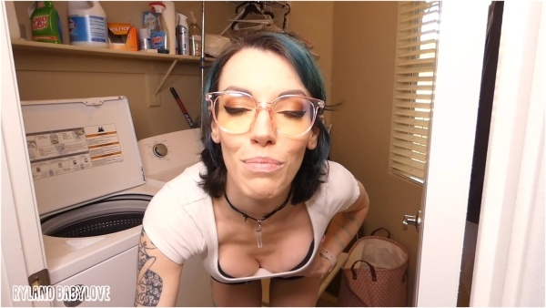 Ryland BabyLove - step Sister Gives Spying step Brother HandJob POV