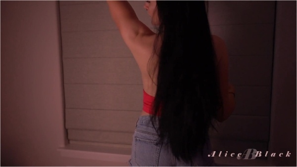 Alice Black - Cum in my Hair Professor