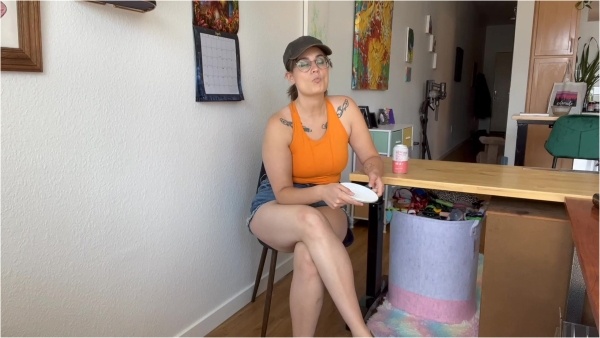 Nina Crowne - Consuming Your step-Sister's Spit