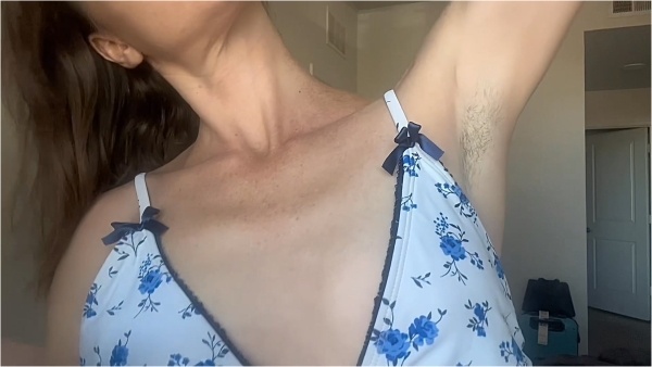 FetishMistress - Hairy Armpit Worship and Self Smelling