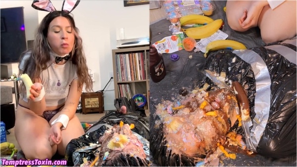 Temptress Toxin - BURIED IN SPIT and  CHEWED FOOD - Disgusting Punishment for a Beta Loser