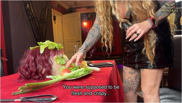 PredicamentBondage - Humiliating the Helpless Slave at the Dining Table