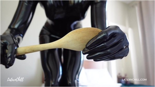 LATEXnCHILL - Bad Boy Punishment [Femdom POV Spanking
