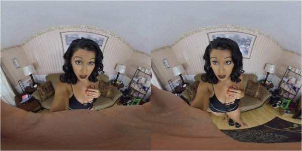 Media Impact Customs - Sahrye Trains Her Tiny Feet Slave VR180 3d 4K CL