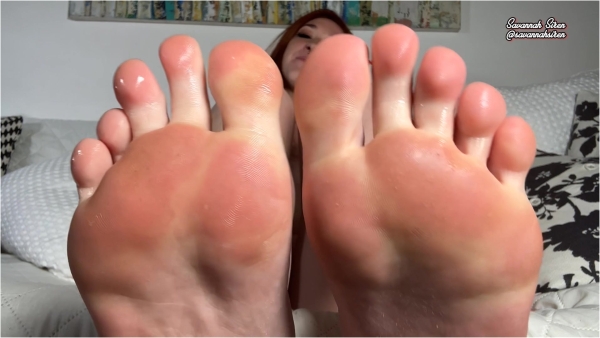 SavannahxSiren - GFE Feet Licking and Toe Sucking JOI