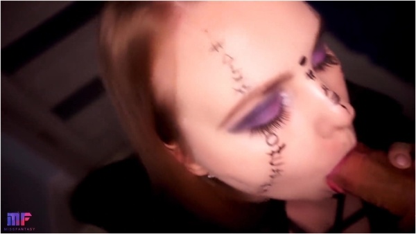 Missfantasy  - Sloppy Blowjob From Stepsister On Halloween