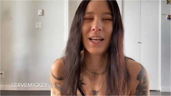 servemickey - Mickey Prepares Sissy For TS Gang Bang