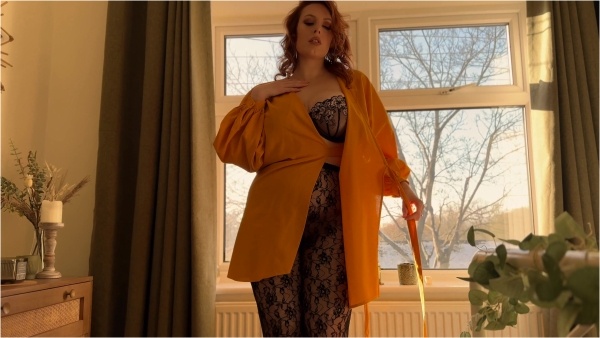 Lady Langford Nylons - Lets Try On - Jonathan Aston Black Floral Net Tights