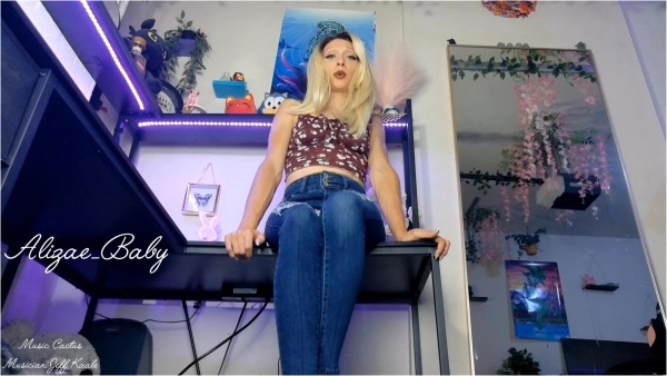 Alizae Baby - Worship my Dirty Feet Loser JOI