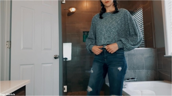 Sage Eldritch - Wednesday Addams Wetting Jeans and Panties