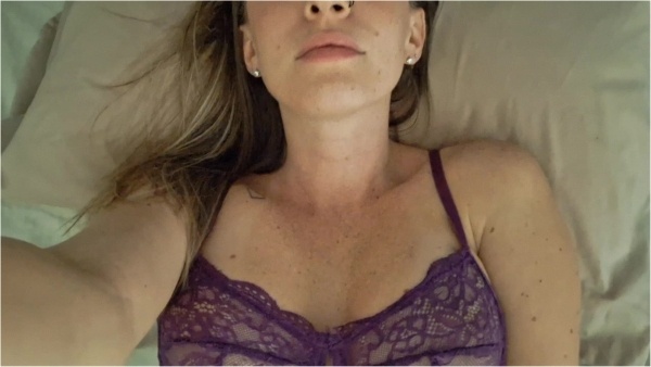 BrittiBratti - POV Purple Lingerie and Fingering Myself