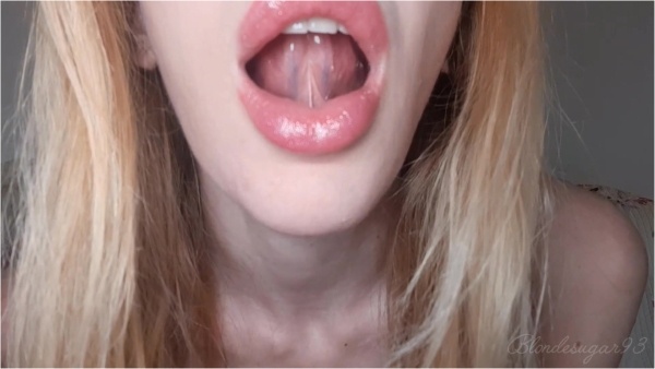 Blondesugar93 - Lip Fetish JOI
