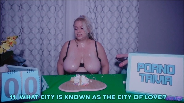 Dina Sky - Porno Trivia Gameshow