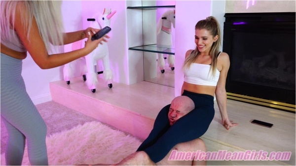 AMERICAN MEAN GIRLS - Princess Ava and and my friend See How Strong My Legs Are