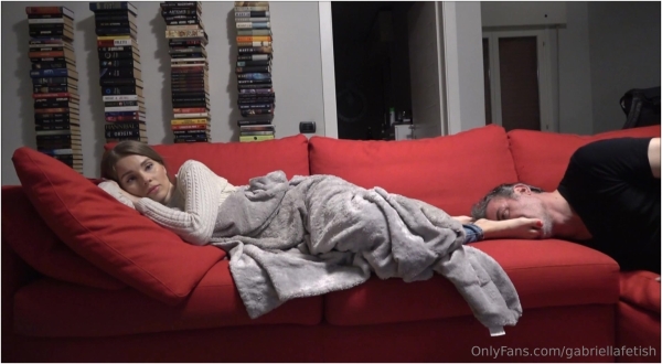Goddess Gabriella - I Order My Slave To Put A Movie But That Stupid Idiot Put A Wrong One… I Will Punish Him