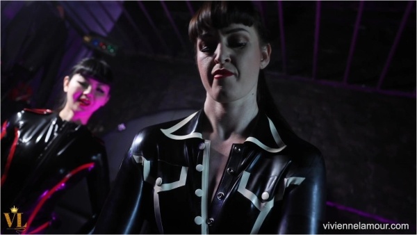 Vivienne l'Amour and Mistress Patricia - MONSTER COCKS ANAL JOI