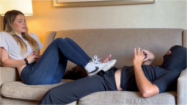 Sneaker Ballbusting - Bratty London Is Here To Ruin Your Balls