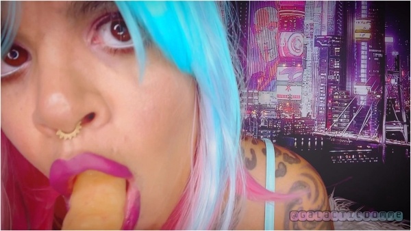 Goddess Asari - CyberPunk step MomDom BJ
