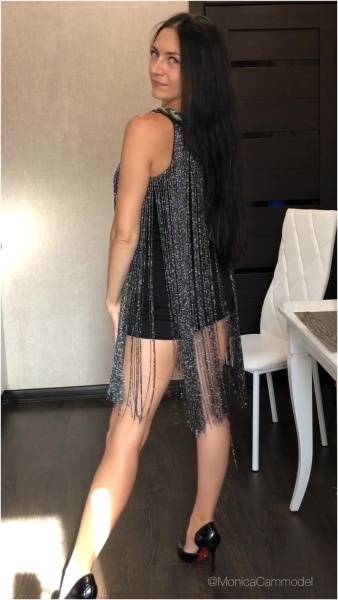 Princess Monica - Modeling clip in 9 different dresses