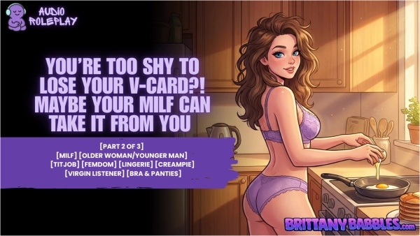 BrittanyBabbles - You're Too Shy To Lose Your VCard MaybeYour MILF Can Take It